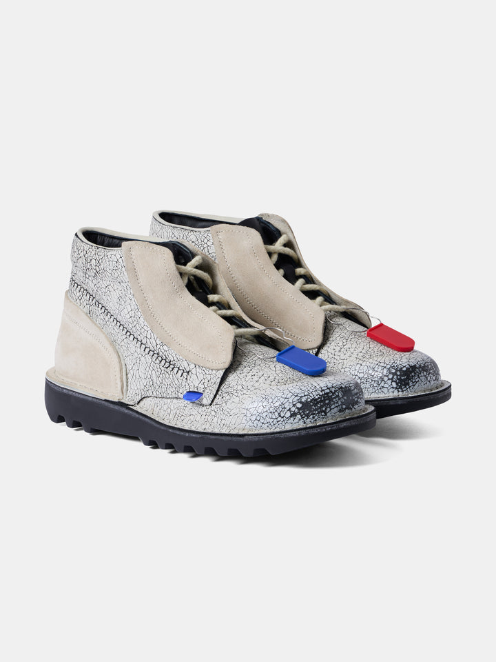 ACW* Kickers Kick Hi - White/Clay