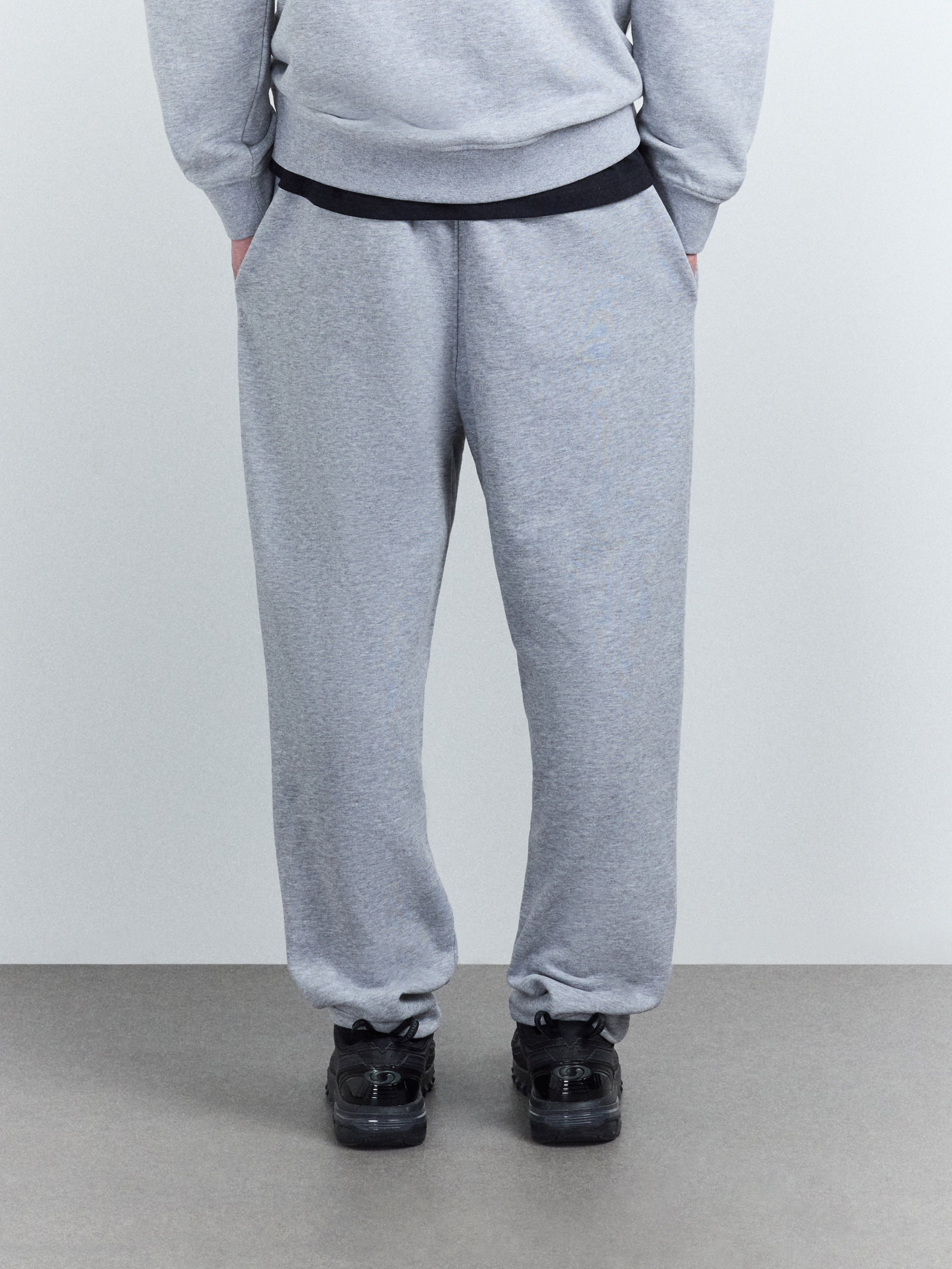 Woolmore Logo Jogger Grey Marl – A-COLD-WALL*