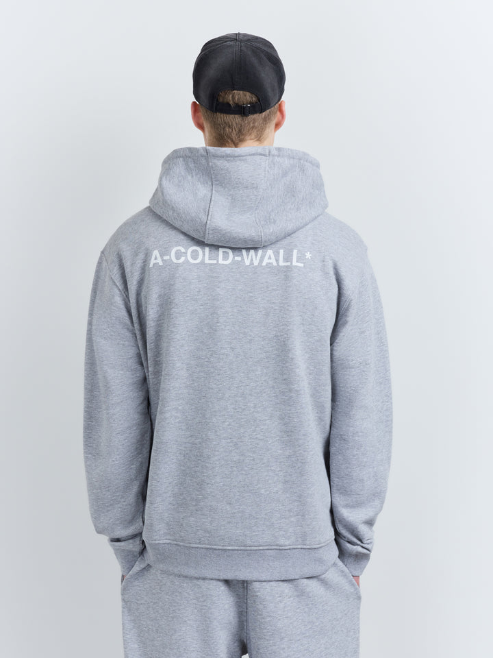 Balmore Logo Hoodie Grey Marl