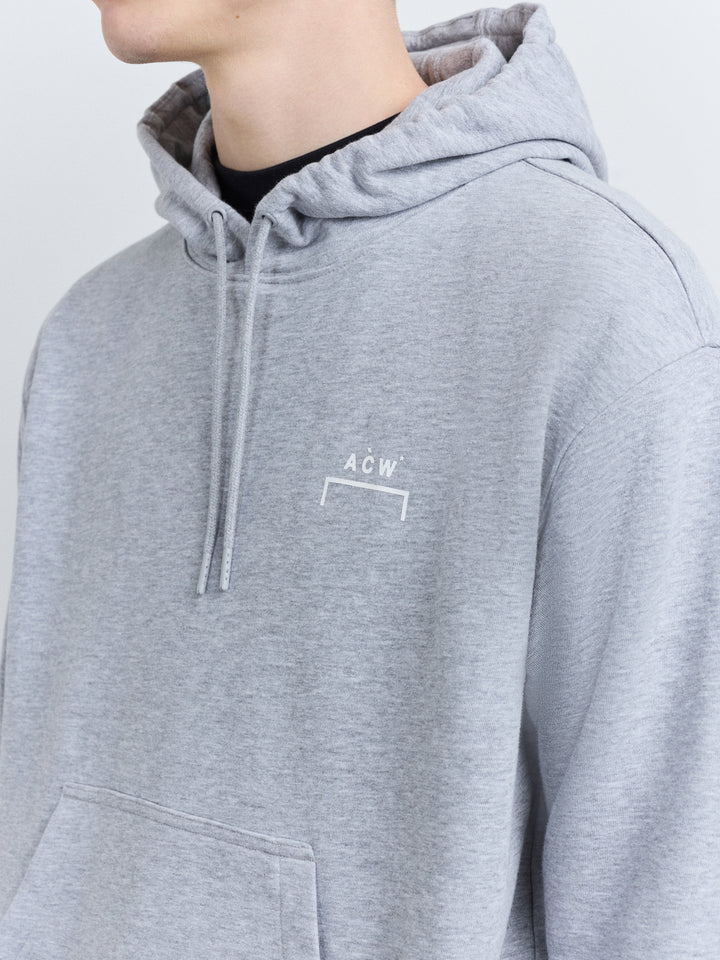 Balmore Logo Hoodie Grey Marl