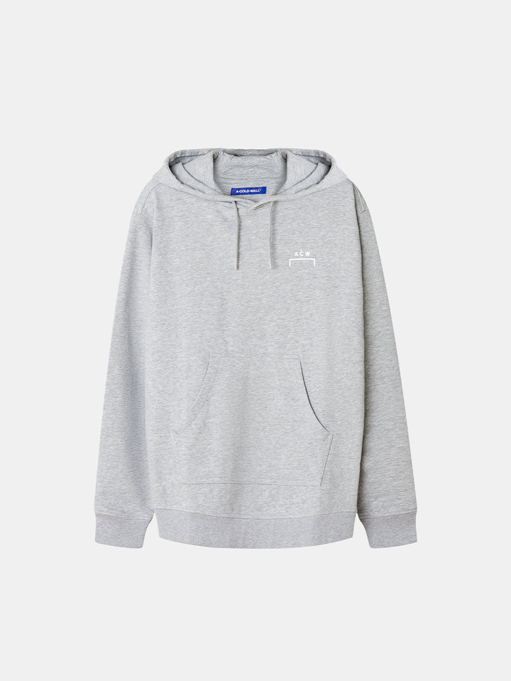 Balmore Logo Hoodie Grey Marl