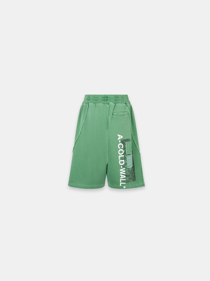 Cubist Sweatshort Volt Green