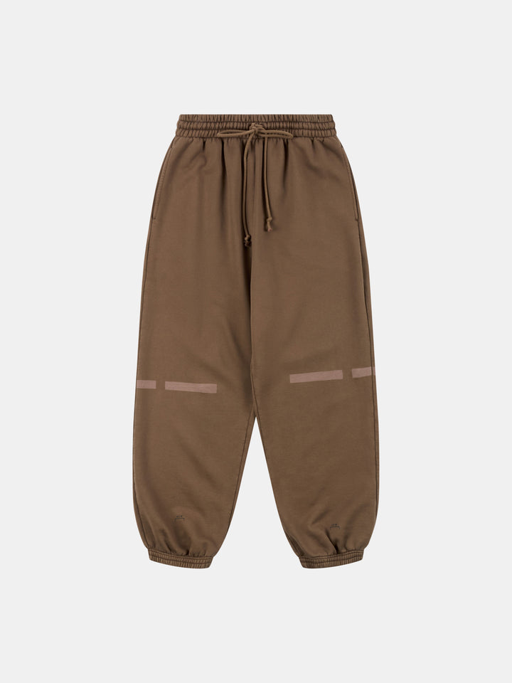 LASER FADE SWEATPANT RUST