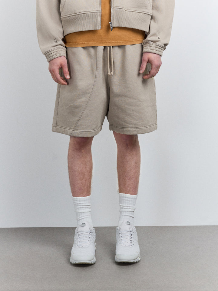 Millbank Sweat Shorts Taupe