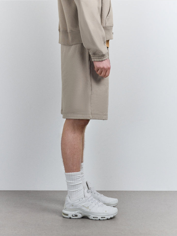 Millbank Sweat Shorts Taupe