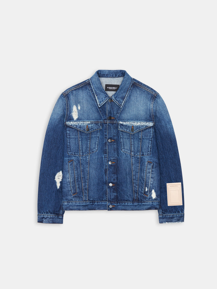 Foundry Selvedge Jacket Washed Indigo