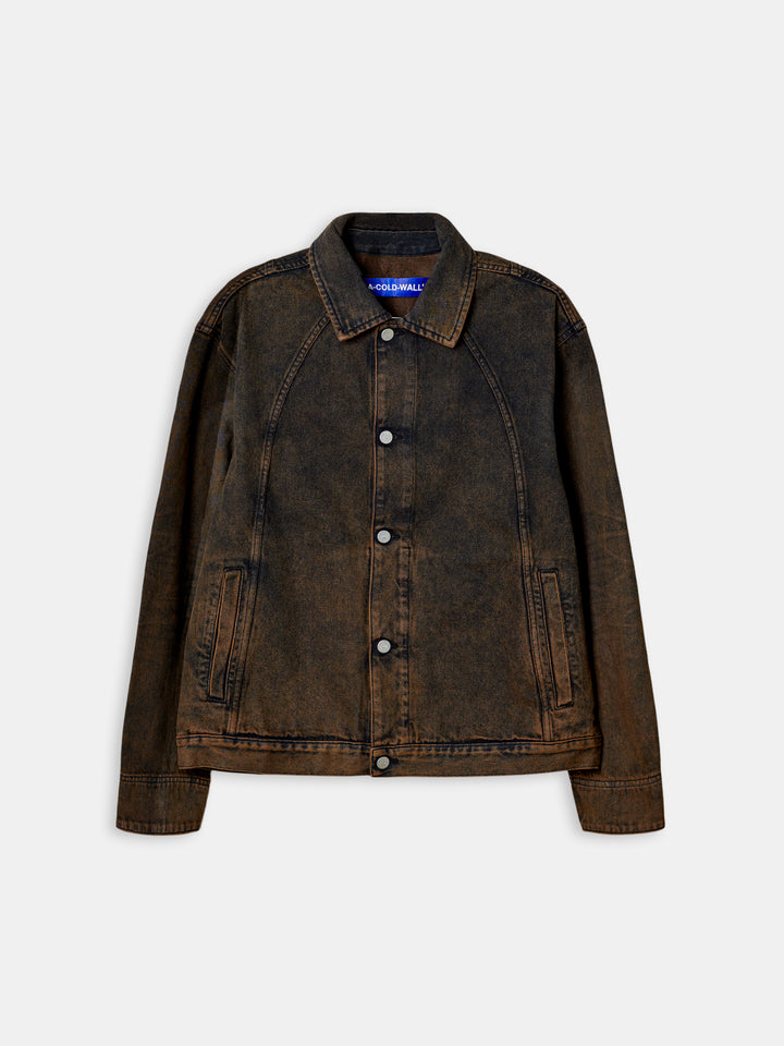 Cromer Trucker Dyed Jacket Onyx