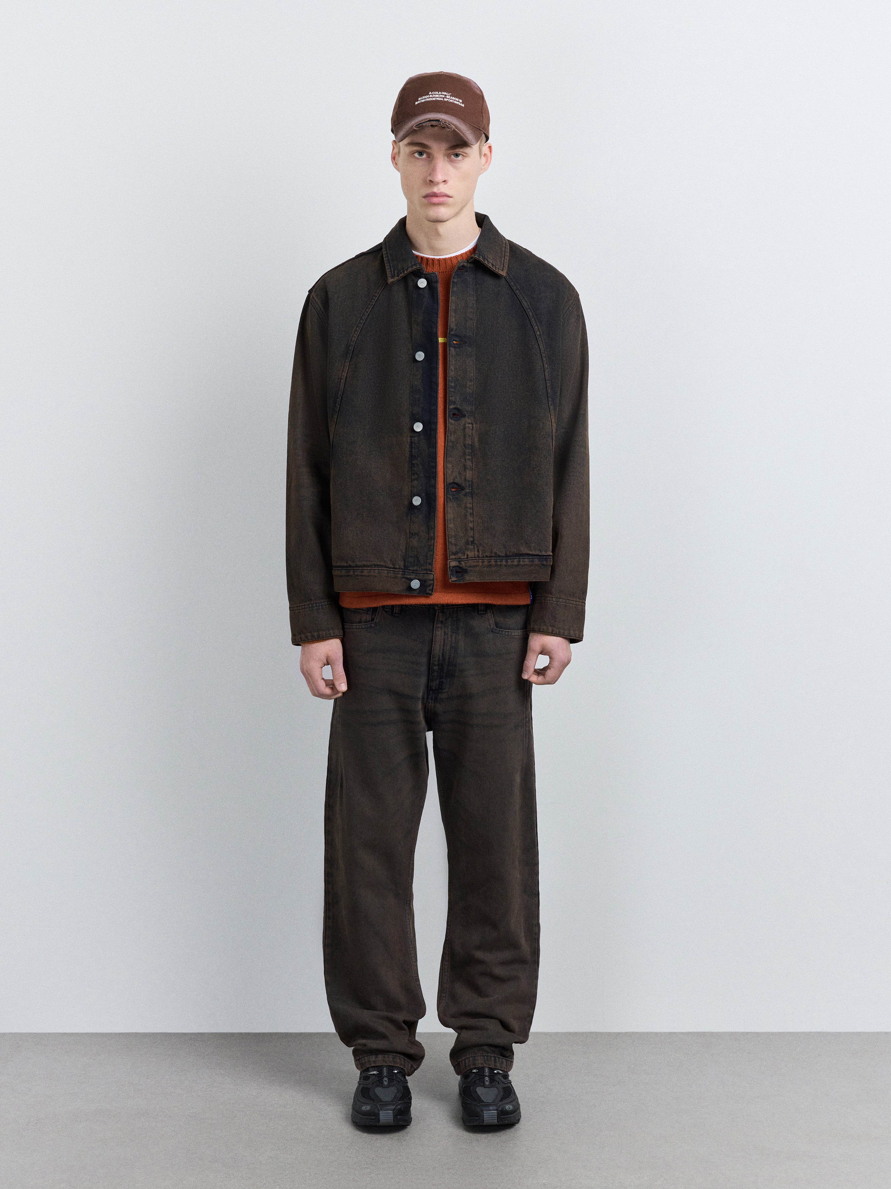 Cromer Trucker Dyed Jacket Onyx – A-COLD-WALL*
