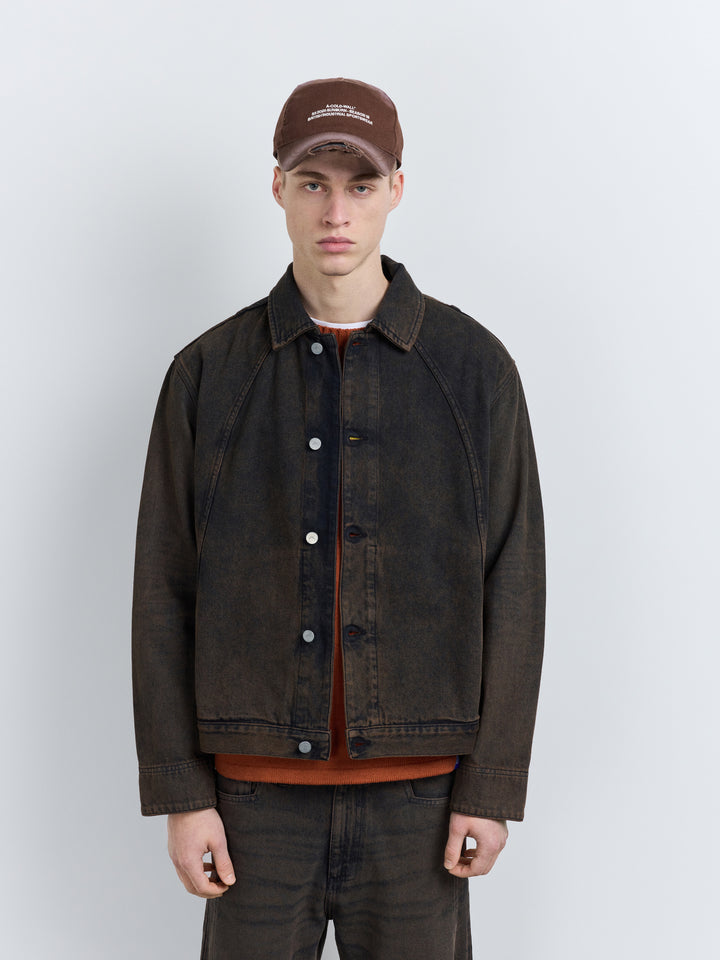 Cromer Trucker Dyed Jacket Onyx