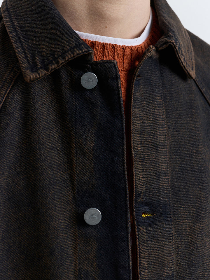 Cromer Trucker Dyed Jacket Onyx