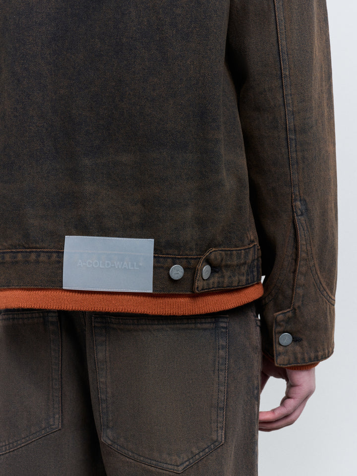 Cromer Trucker Dyed Jacket Onyx