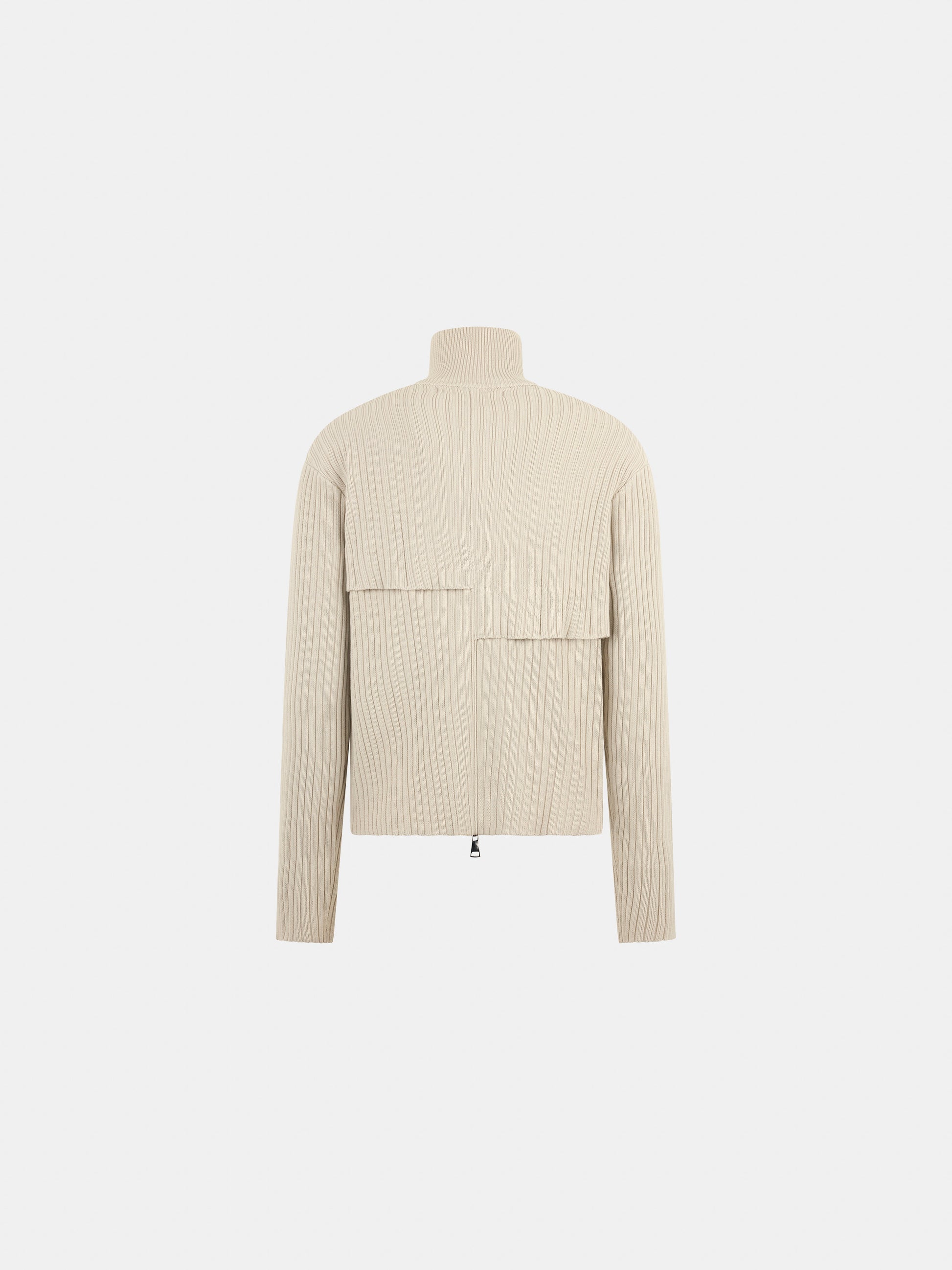 Panel Knit Bone