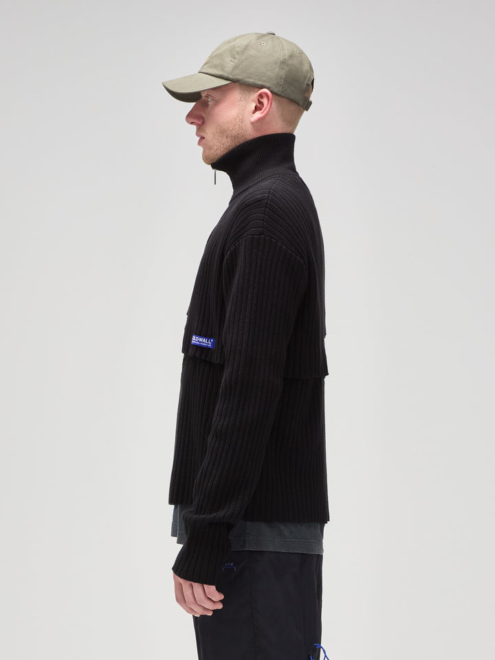 Panel Knit Onyx
