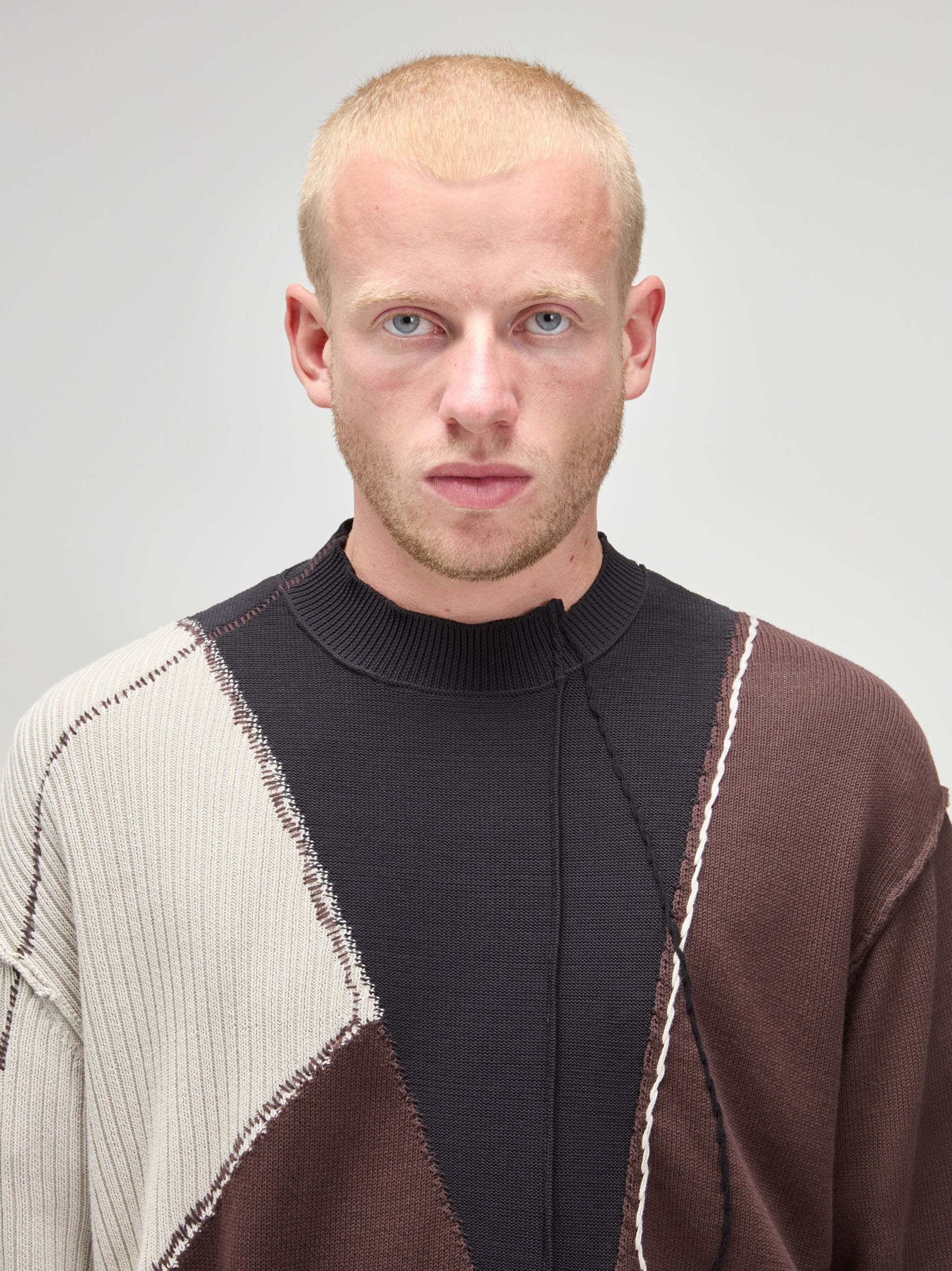 Overstitch Knit Slate
