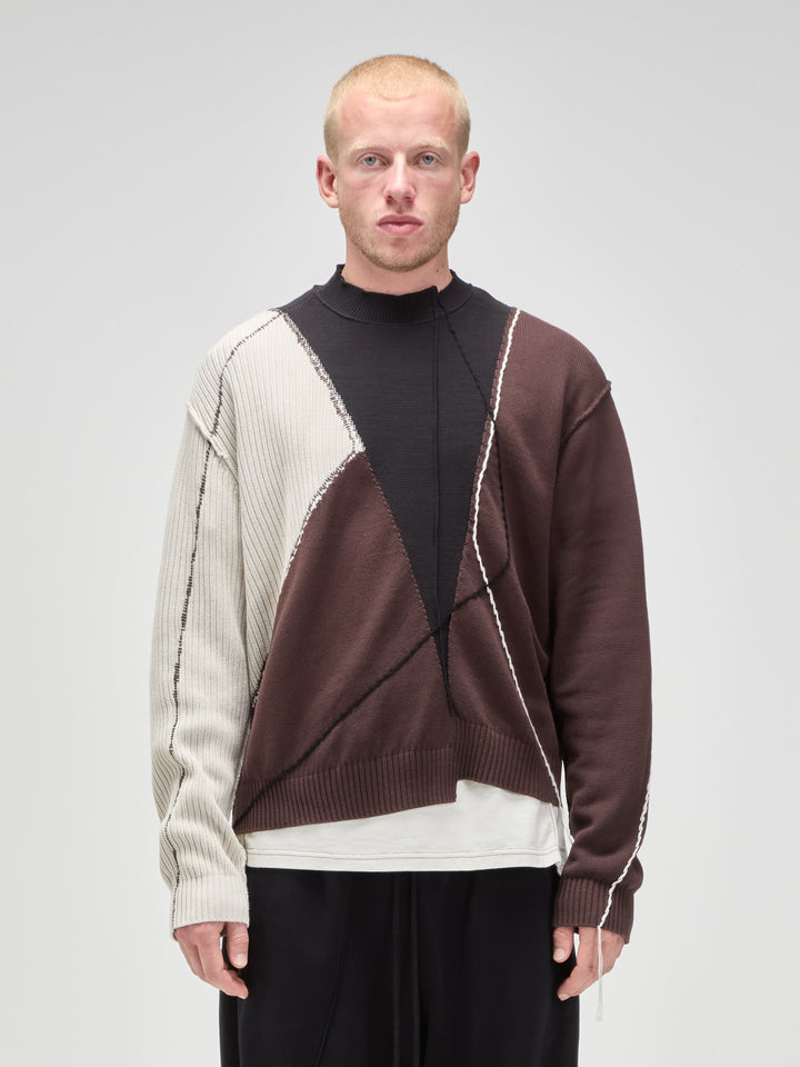 Overstitch Knit Slate