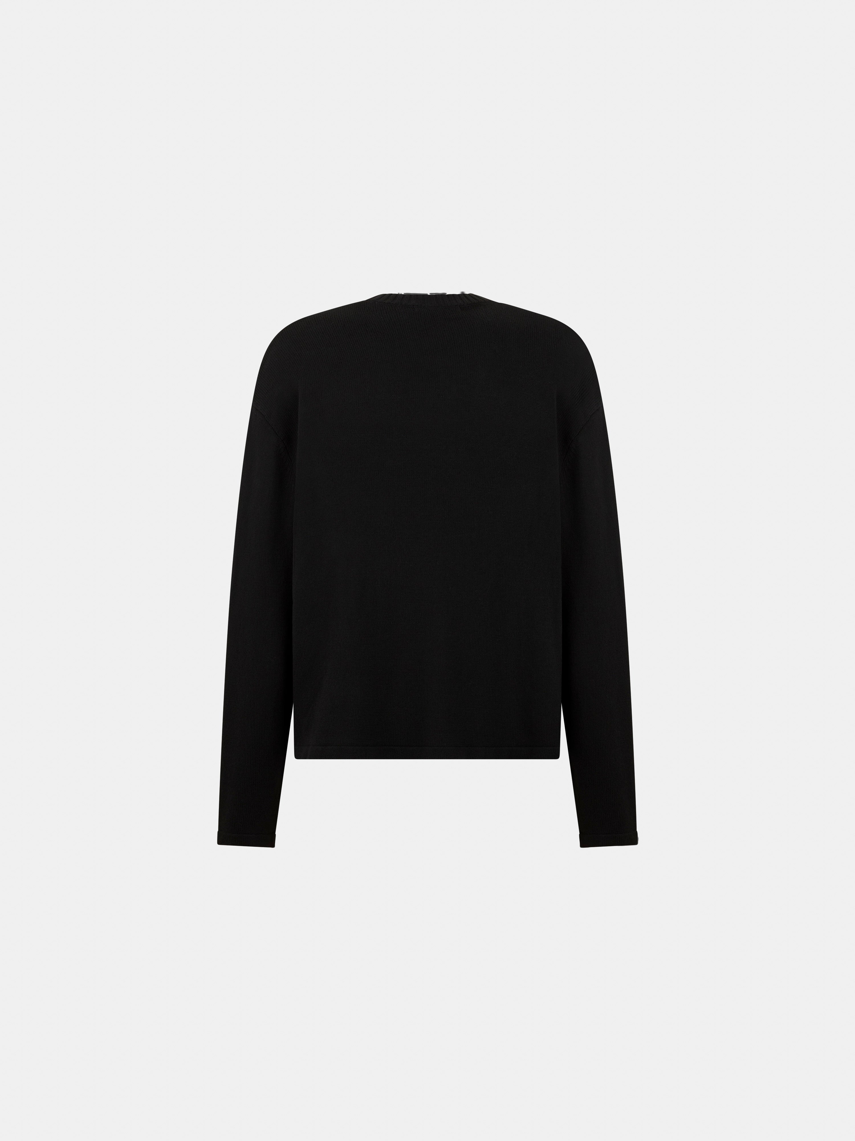 Ameri♡back tuck knit✩*॰BLK Ribcage Cotton Crewneck - Diesel – EMILY DAWN LONG