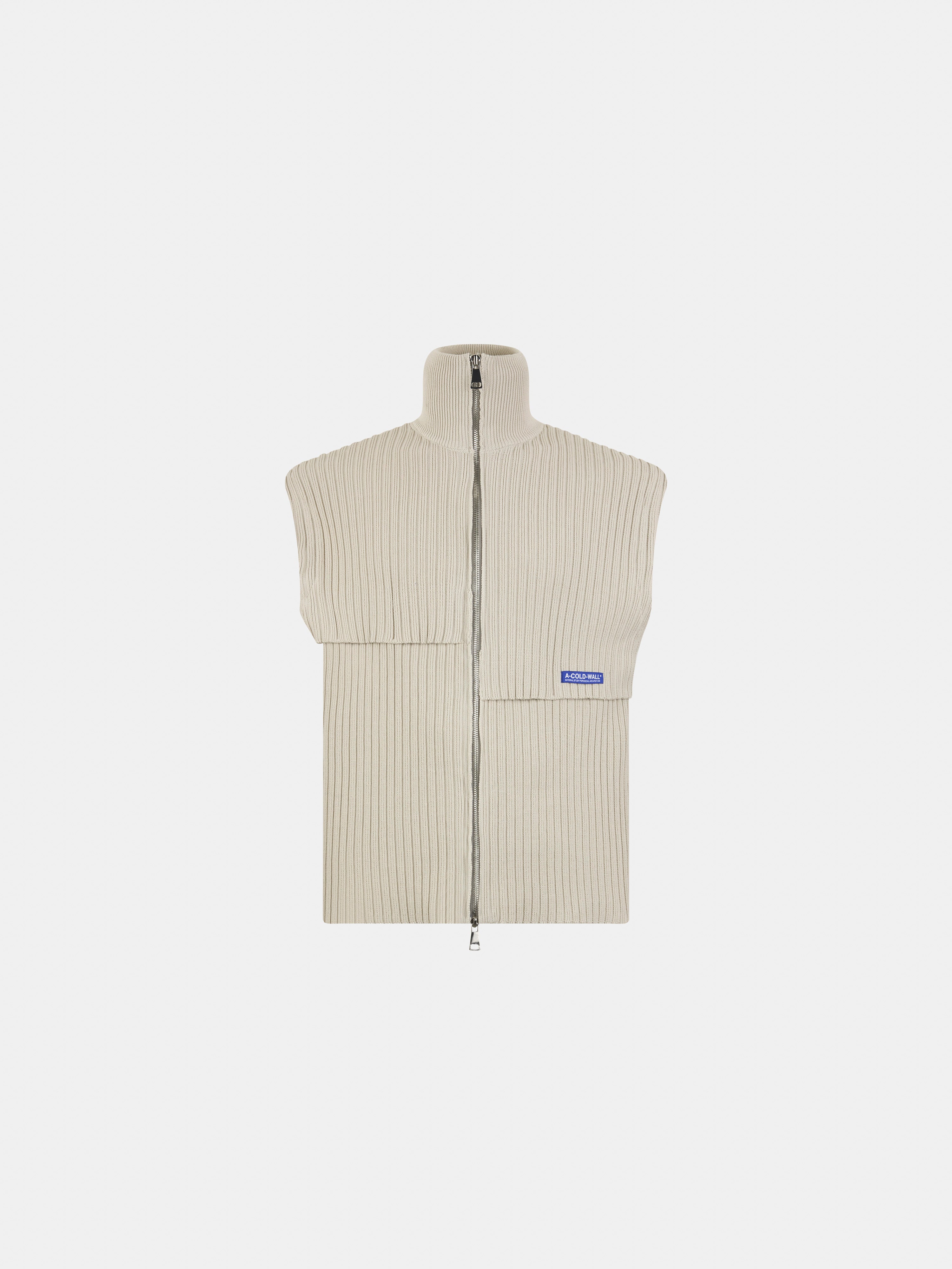 A-COLD-WALL / ナイロンベスト/M/--/ORN Panel Knit Vest Bone – A-COLD-WALL*