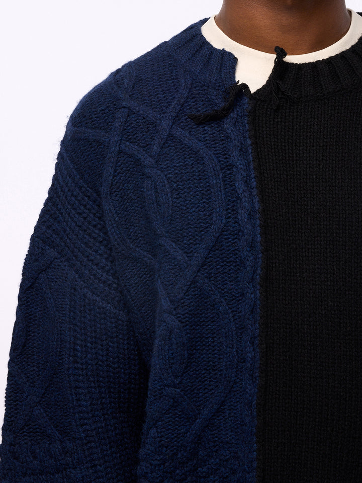 RUPTURED KNIT ONYX