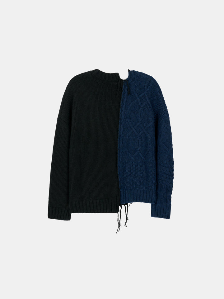 RUPTURED KNIT ONYX