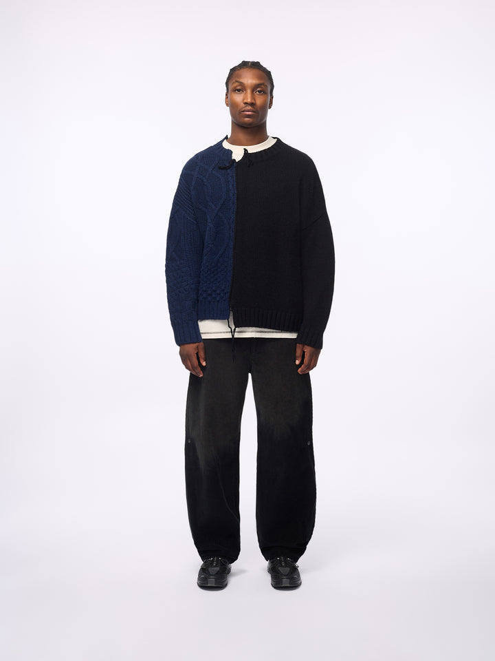 RUPTURED KNIT ONYX