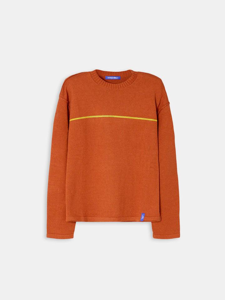 Mercury Crew Knit Rust