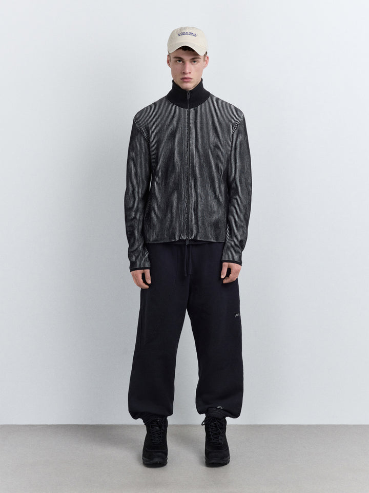 Whitby Full-Zip Knit Onyx