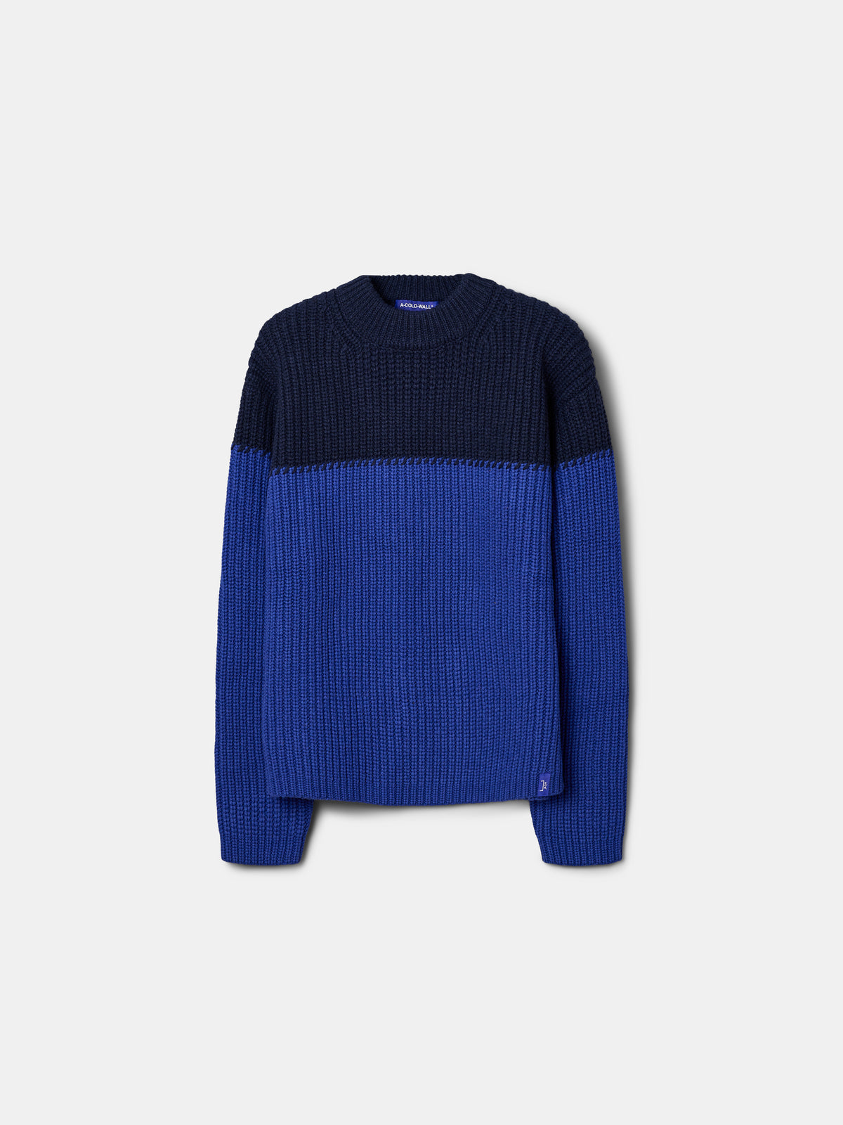 Shay Ribbed Crewneck Bluist