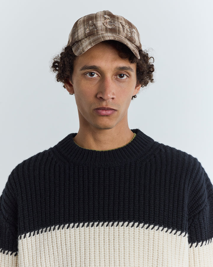 Shay Ribbed Crewneck Bone