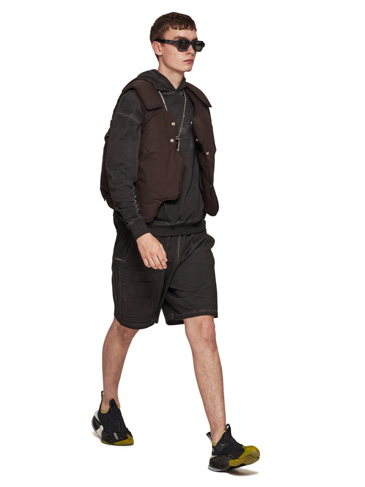Form Gilet Dark Brown