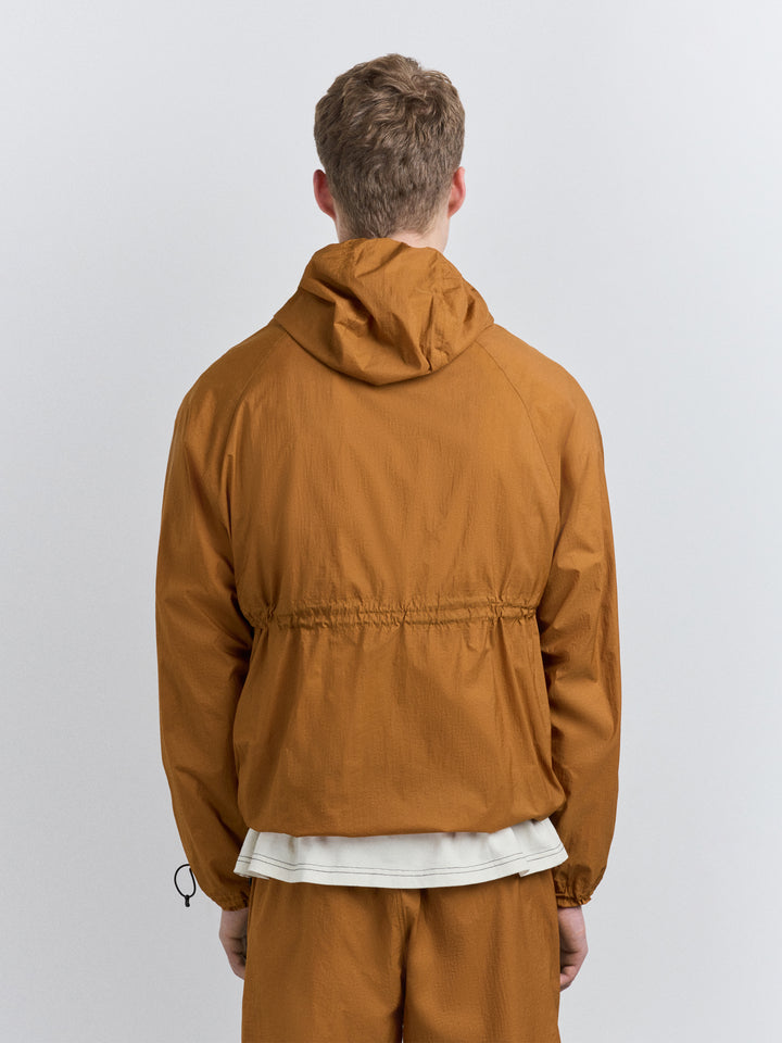 Balfron Hooded Jacket Rust