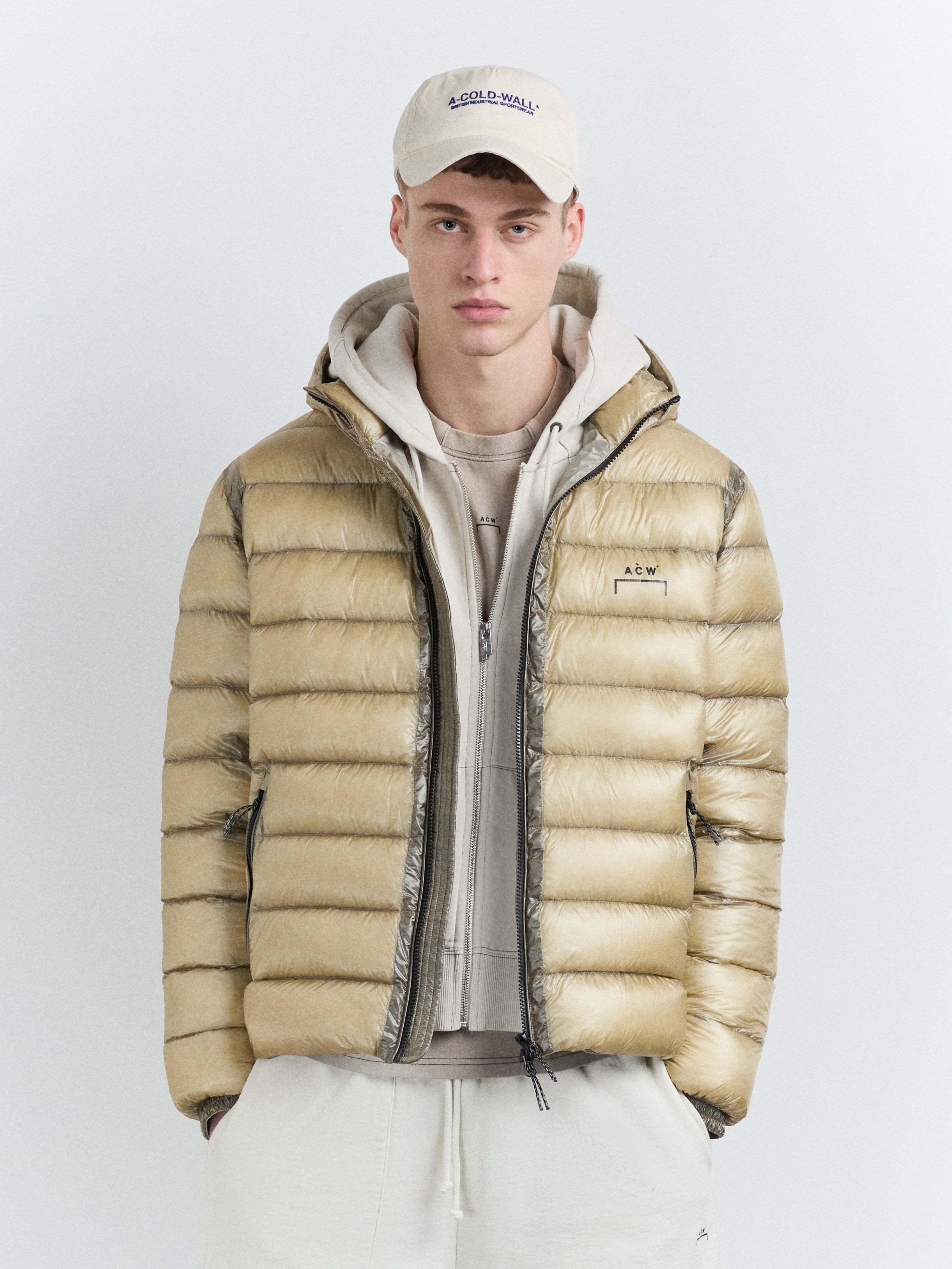 Docklands Light Down Jacket Bone – A-COLD-WALL* Docklands Light Down Jacket Bone – A-COLD-WALL*