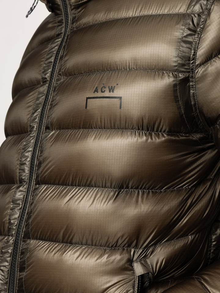 Docklands Light Down Jacket Brown