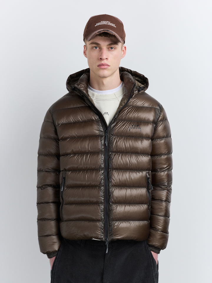 Docklands Light Down Jacket Brown