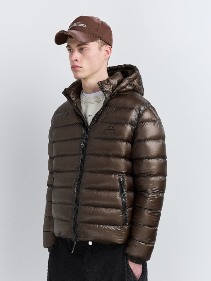 Docklands Light Down Jacket Brown