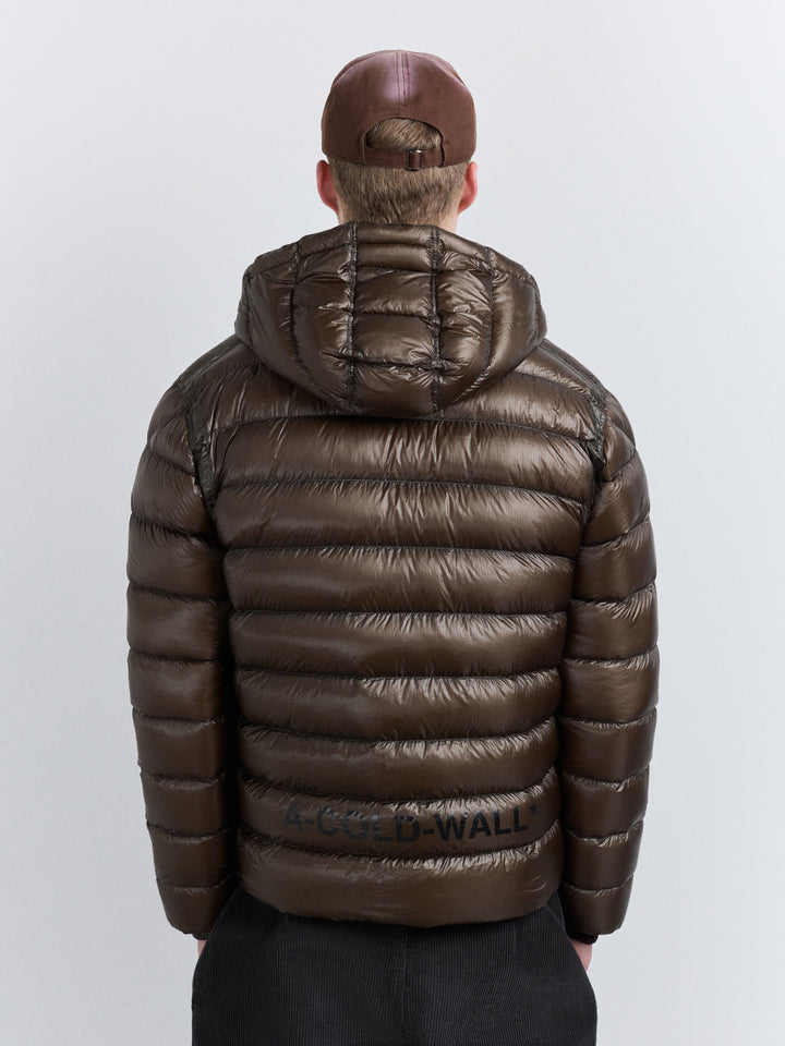 Docklands Light Down Jacket Brown