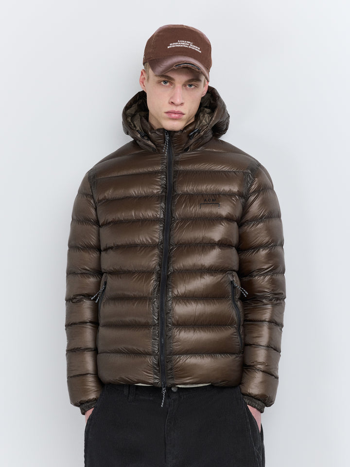 Docklands Light Down Jacket Brown