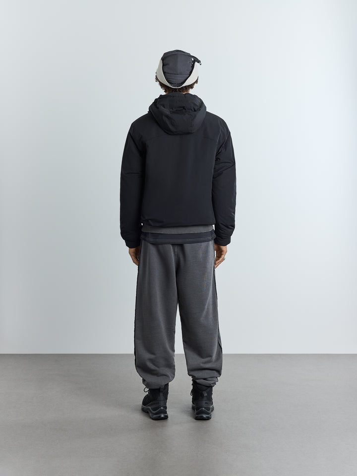 Albany Hooded Jacket Onyx