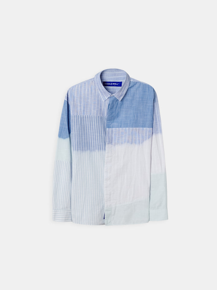 Fade Out Stripe Shirt Blue