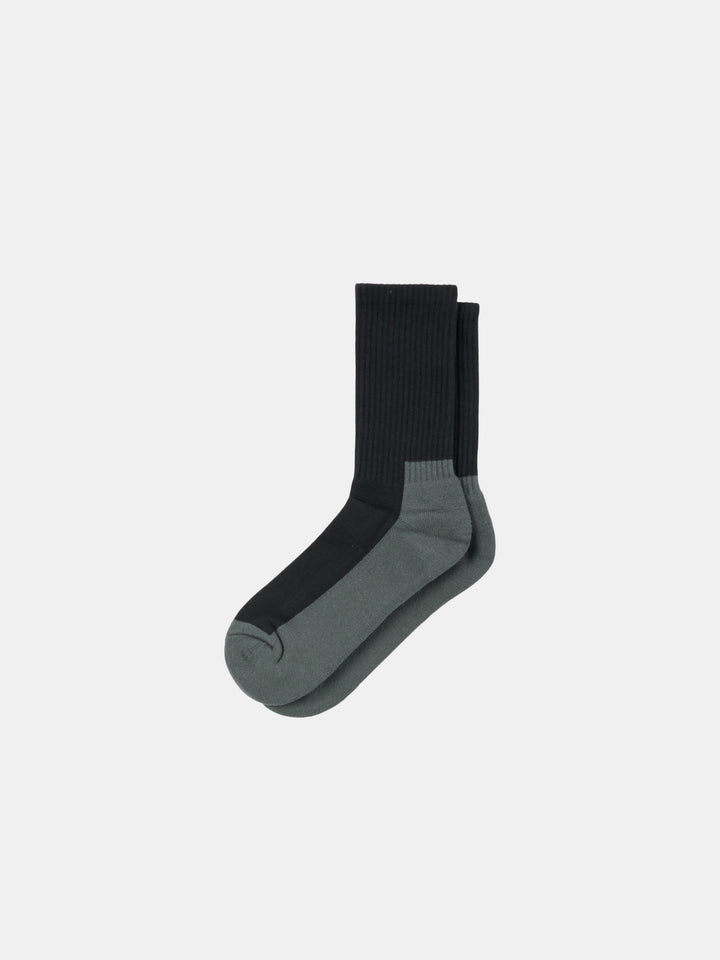 DUAL TONE SOCK ONYX