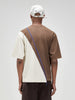 Spliced T-Shirt Rust