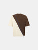 Spliced T-Shirt Rust