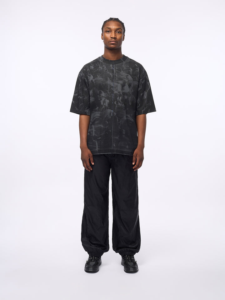 BUSTLE T-SHIRT SLATE