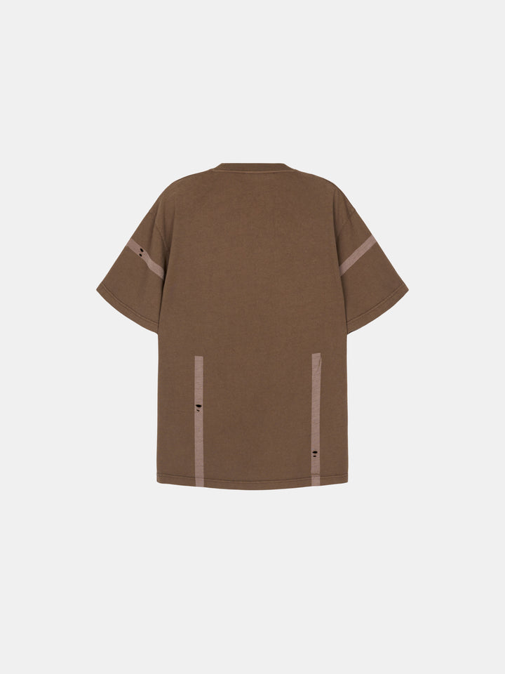 LASER FADE T-SHIRT RUST