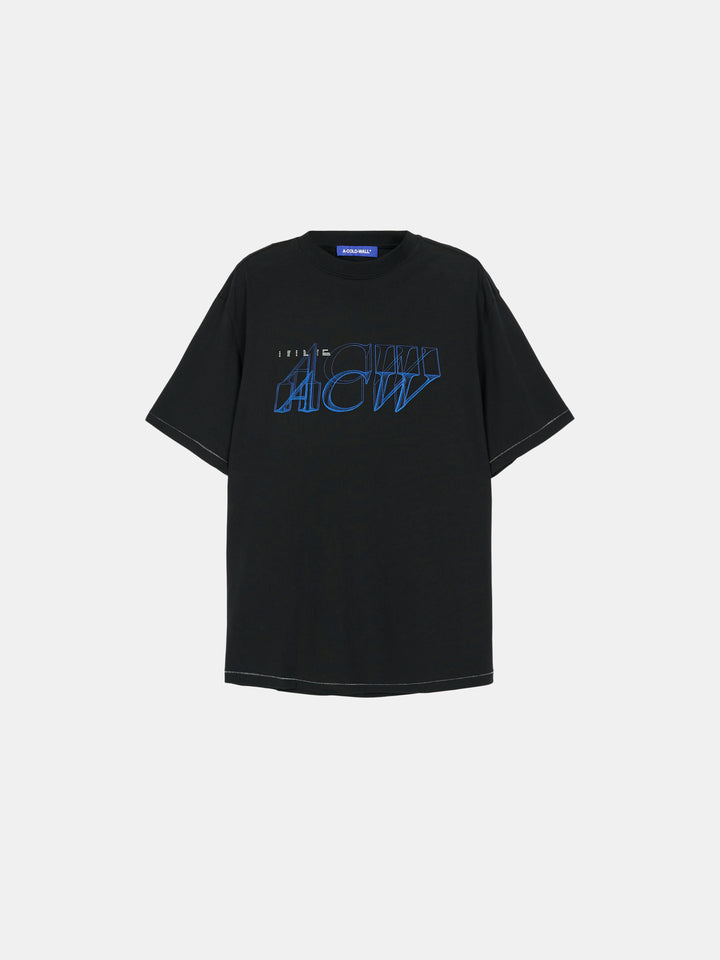 SERIF T-SHIRT ONYX