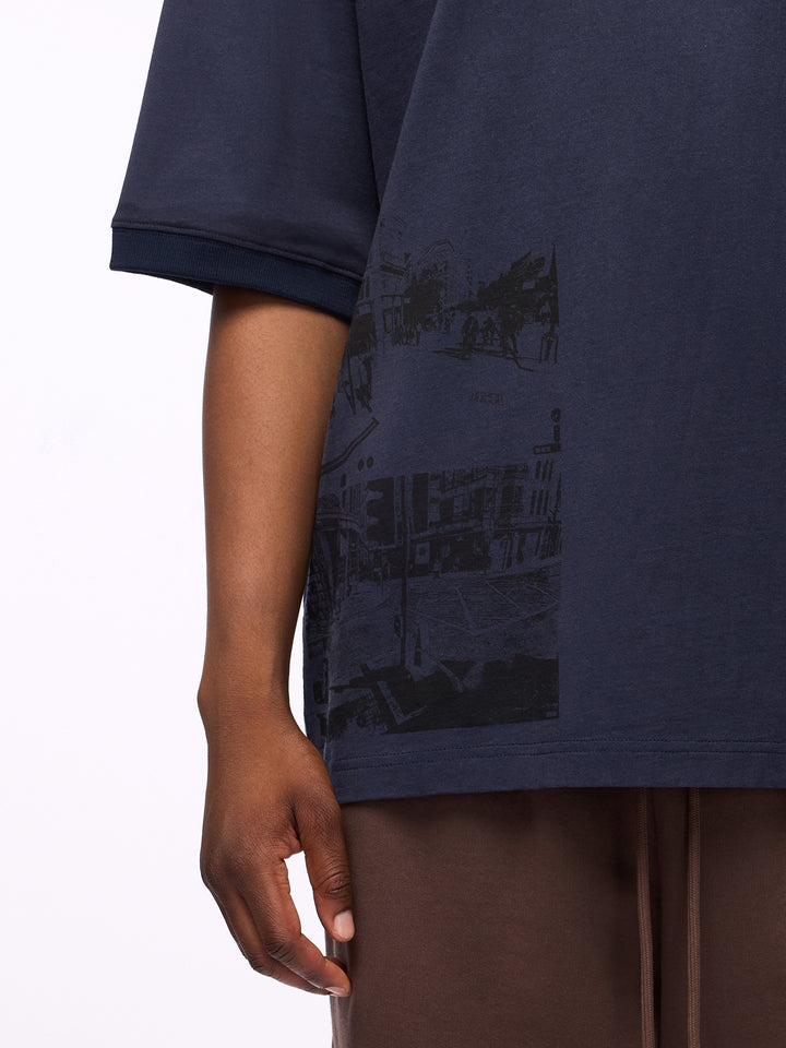 STREETVIEW T-SHIRT MIDNIGHT