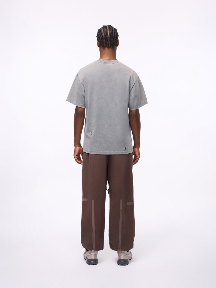LASER FADE T-SHIRT SLATE
