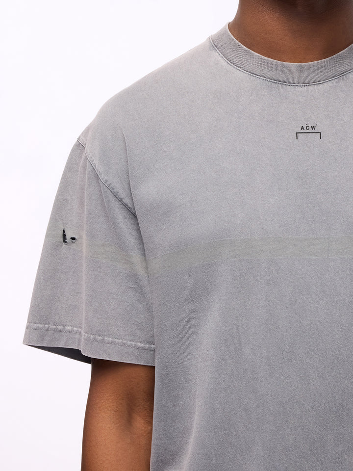 LASER FADE T-SHIRT SLATE