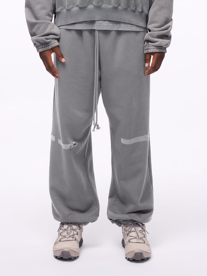 LASER FADE SWEATPANT SLATE