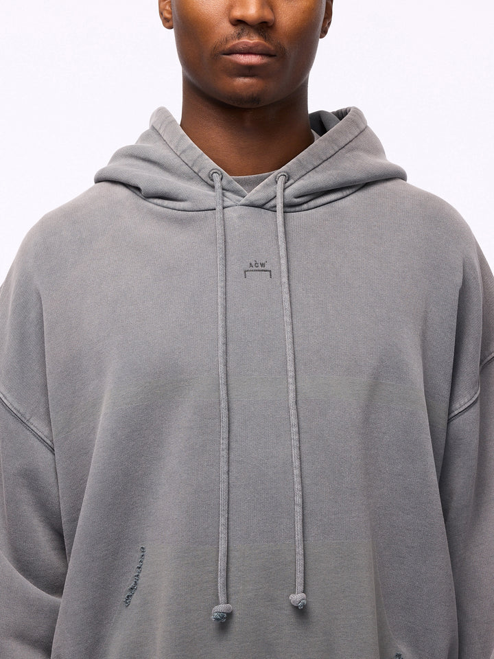 LASER FADE HOODIE SLATE