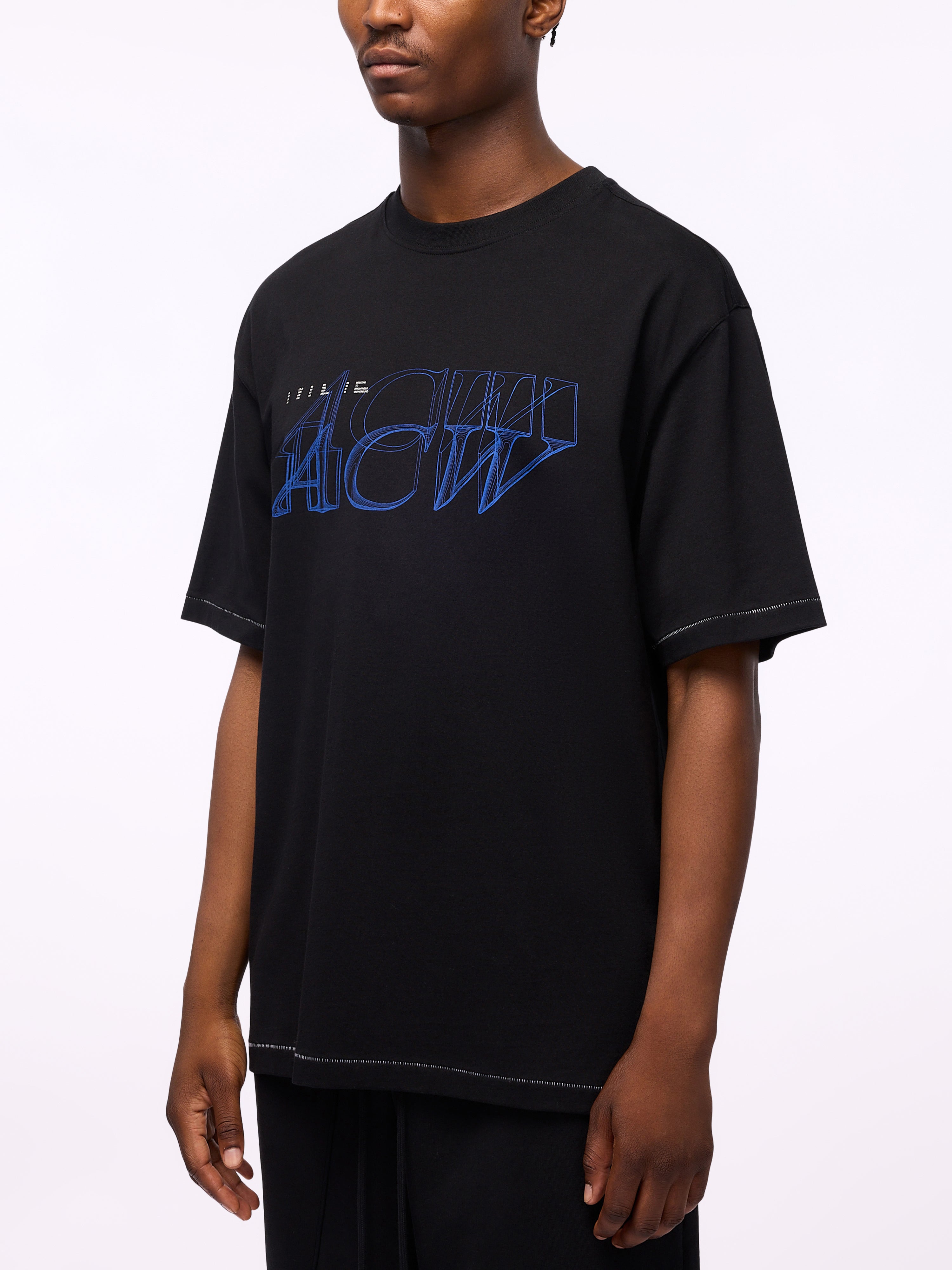 Serif T-Shirt Onyx – A-COLD-WALL*